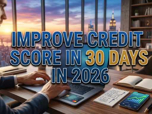 Improve credit score in 30 days in 2026