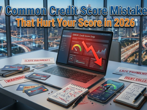 Common credit score mistakes in 2026