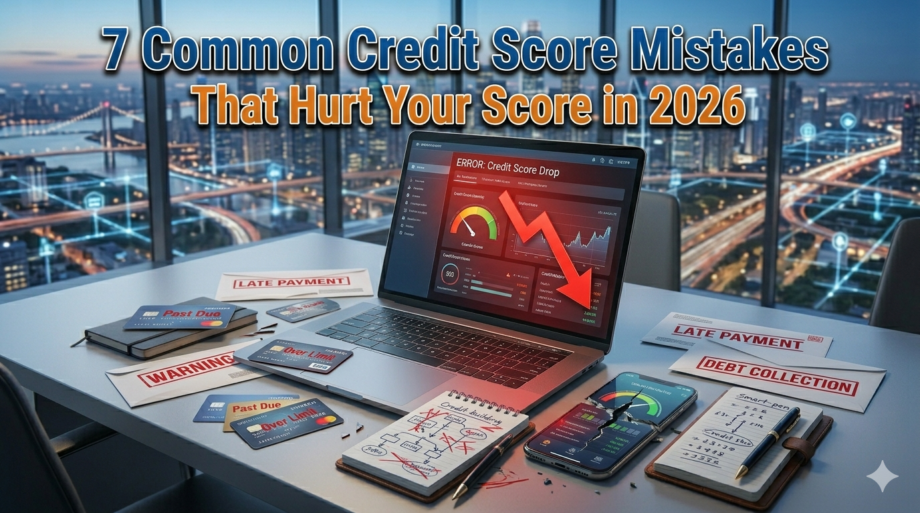 Common credit score mistakes in 2026