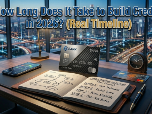 How long does it take to build credit in 2026