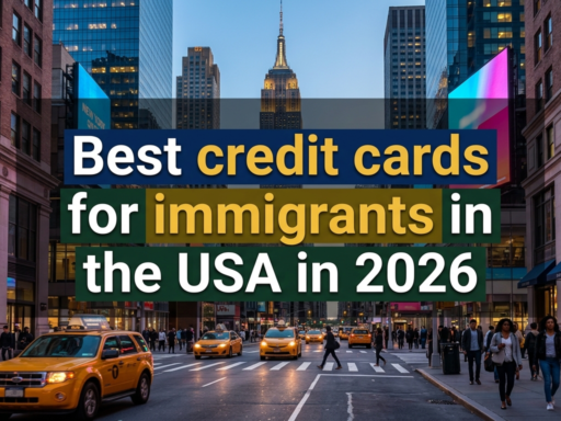 Best credit cards for immigrants in the USA in 2026