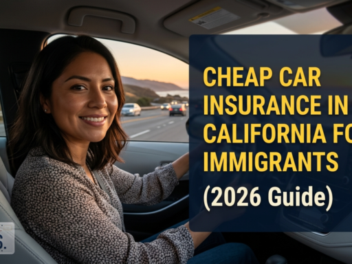 Cheap car insurance in California for immigrants in 2026