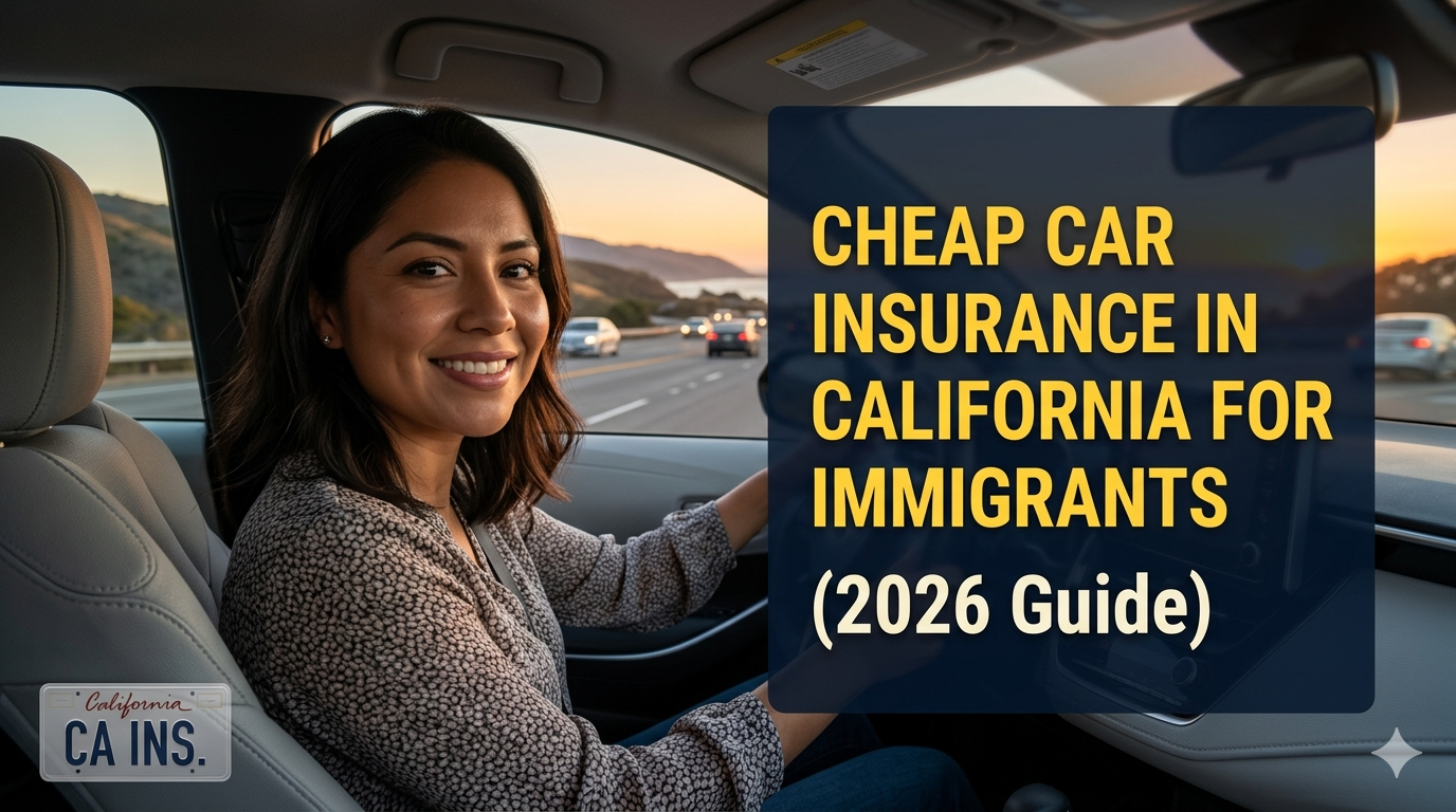 Cheap car insurance in California for immigrants in 2026